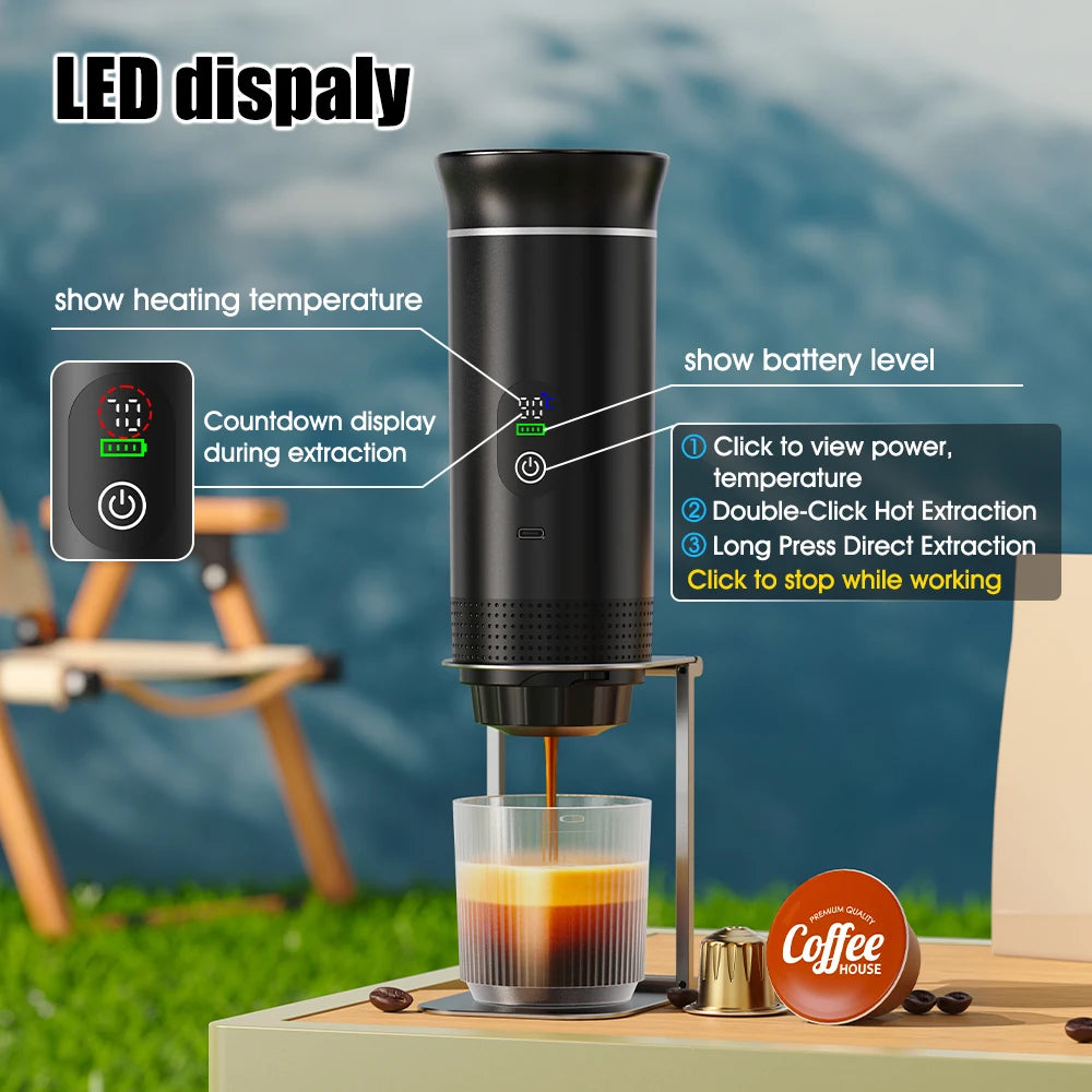 ⛰️ Cafilo Nomad 2.0™ Cafetera Portatil 3 en 1
